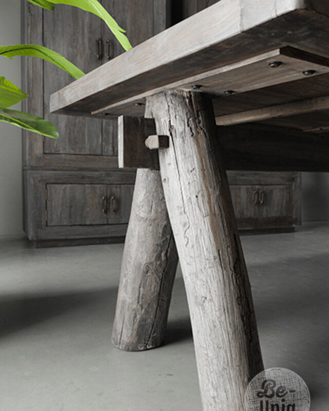 Be-Uniq Verweerd Teak Eettafel 220 cm | Sempre Collection | H78 x B220 x D100