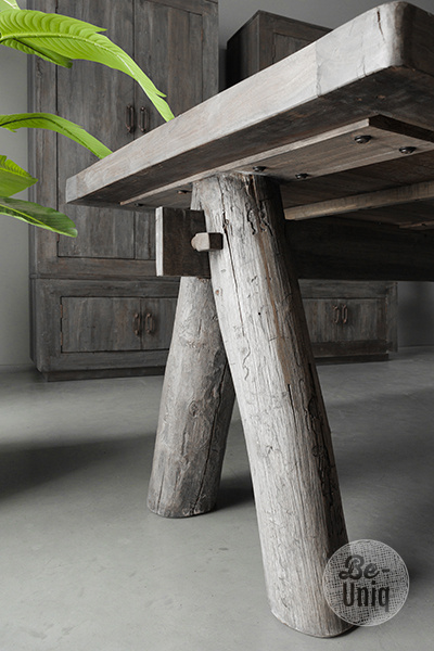 Be-Uniq Verweerd Teak Eettafel 220 cm | Sempre Collection | H78 x B220 x D100