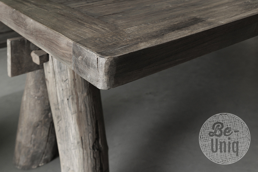 Be-Uniq Verweerd Teak Eettafel 220 cm | Sempre Collection | H78 x B220 x D100