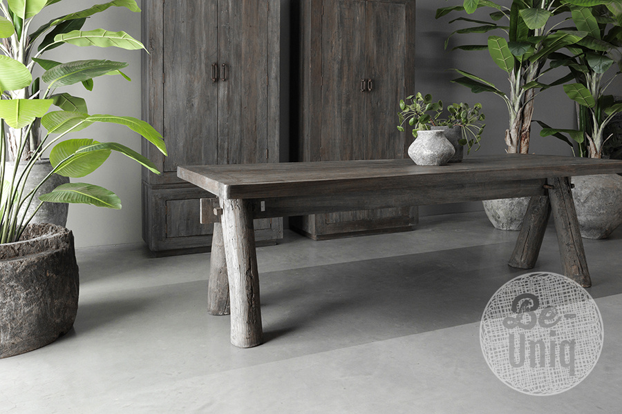 Be-Uniq Verweerd Teak Eettafel 220 cm | Sempre Collection | H78 x B220 x D100