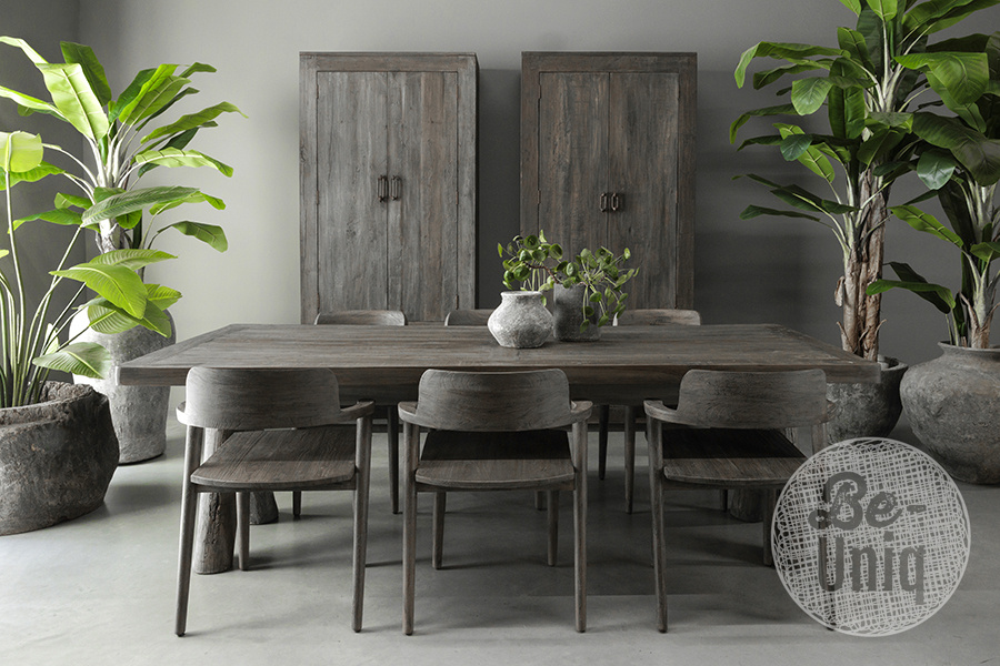 Be-Uniq Verweerd Teak Eettafel 220 cm | Sempre Collection | H78 x B220 x D100