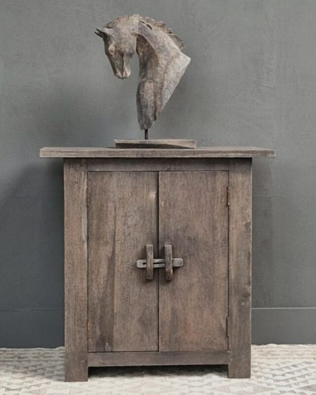 Luksa Home Collection Dressoir Brad | Antique Grey | H80xB80xD48