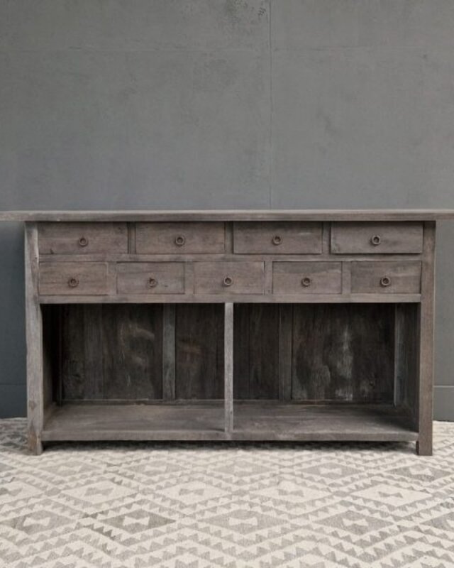 Luksa Home Collection Dressoir Gus | Antique Grey | H90xB180xD45 cm