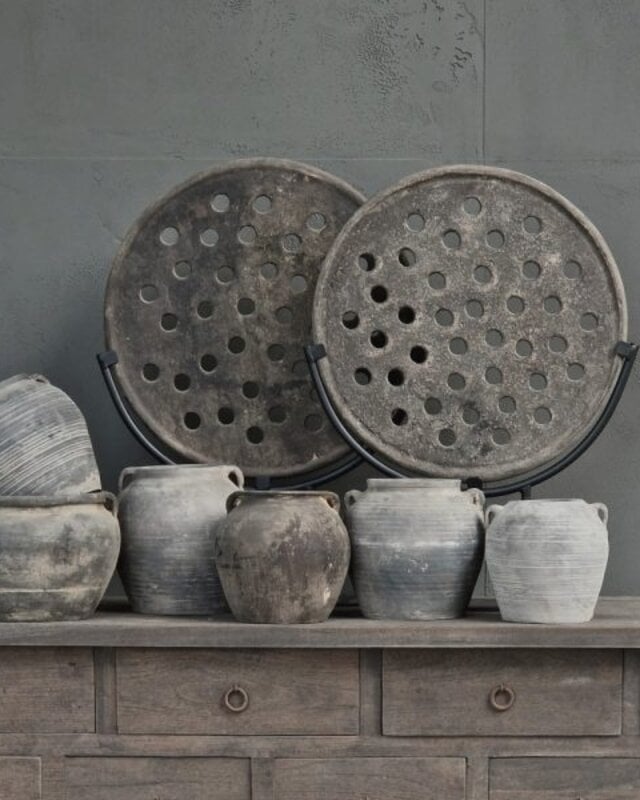 Luksa Home Collection Dressoir Gus | Antique Grey | H90xB180xD45 cm