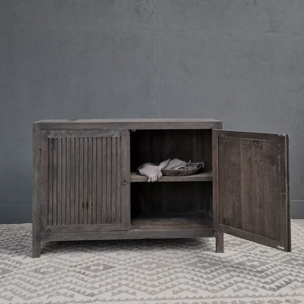 Luksa Home Collection Dressoir Karim | Antique Grey | H85xB125xD44 cm