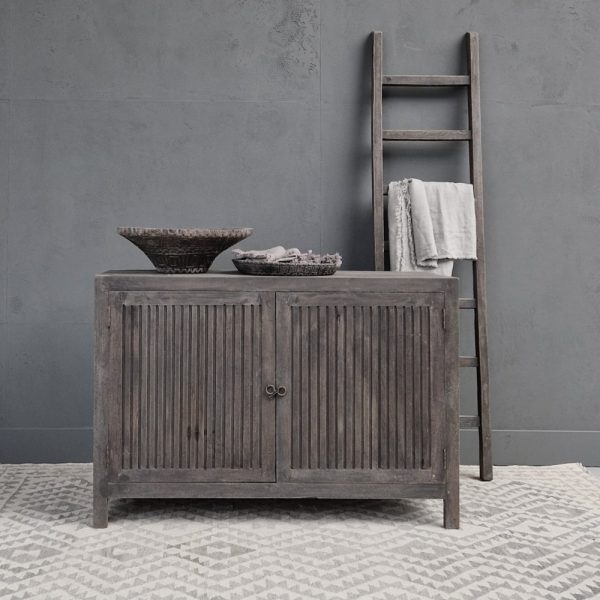 Luksa Home Collection Dressoir Karim | Antique Grey | H85xB125xD44 cm
