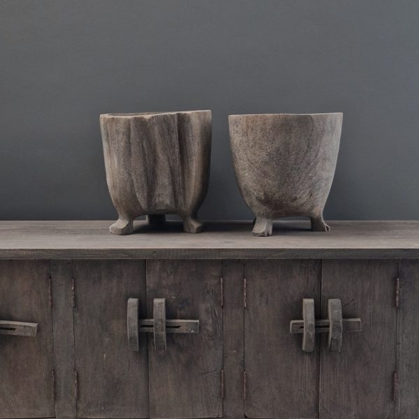 Luksa Home Collection Wandkast Bam | Antique Grey | H83xB160xD40 cm