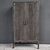 Kast Karim | Antique Grey | H190xB100xD45 cm