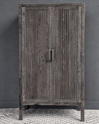 Luksa Home Collection Kast Karim | Antique Grey | H190xB100xD45 cm