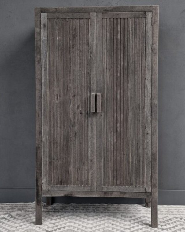 Luksa Home Collection Kast Karim | Antique Grey | H190xB100xD45 cm