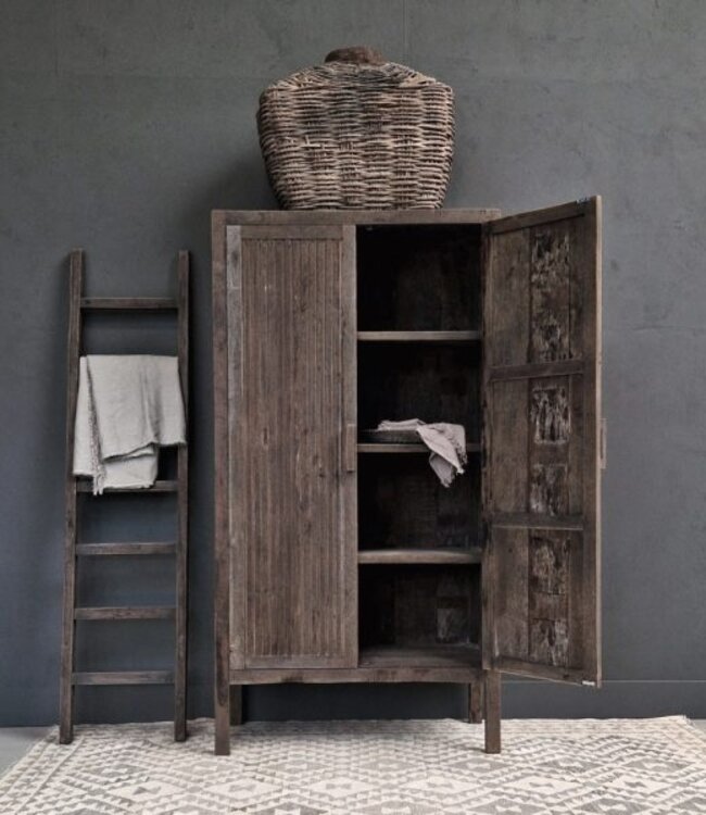 Luksa Home Collection Kast Karim | Antique Grey | H190xB100xD45 cm