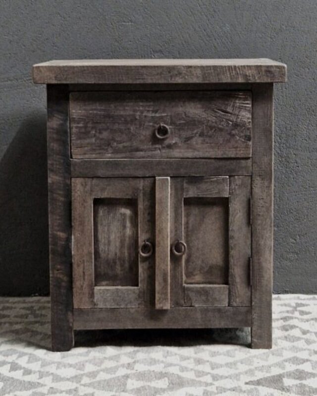 Luksa Home Collection Nachtkastje Art | Antique Grey | H65xB55xD45 cm
