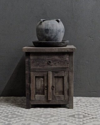 Luksa Home Collection Nachtkastje Art | Antique Grey | H65xB55xD45 cm