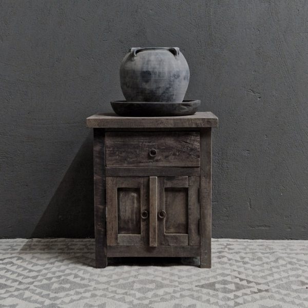 Luksa Home Collection Nachtkastje Art | Antique Grey | H65xB55xD45 cm