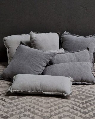 Luksa Home Collection Linnen Sierkussen | Beige | 3 Maten