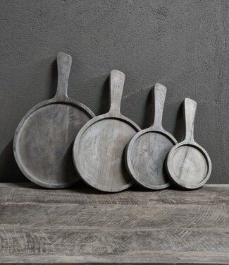 Luksa Home Collection Set van 4 Amuse Plankjes | Teakhout | Antique Grey