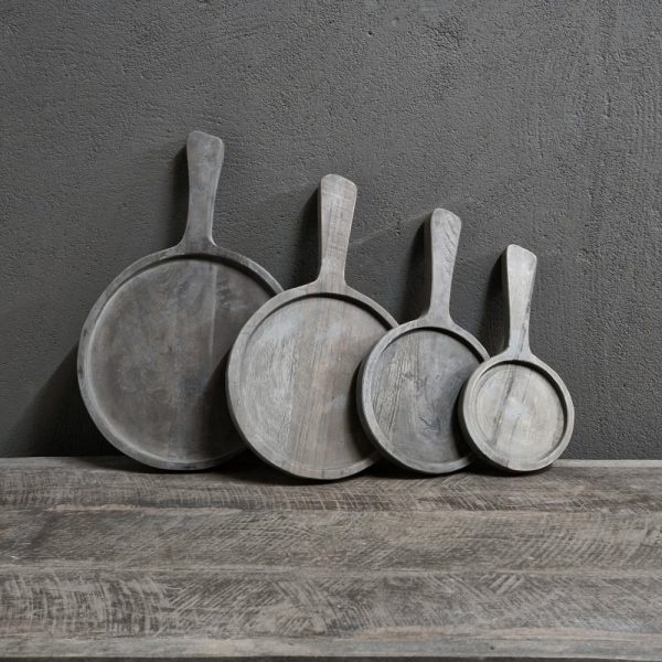 Luksa Home Collection Set van 4 Amuse Plankjes | Teakhout | Antique Grey
