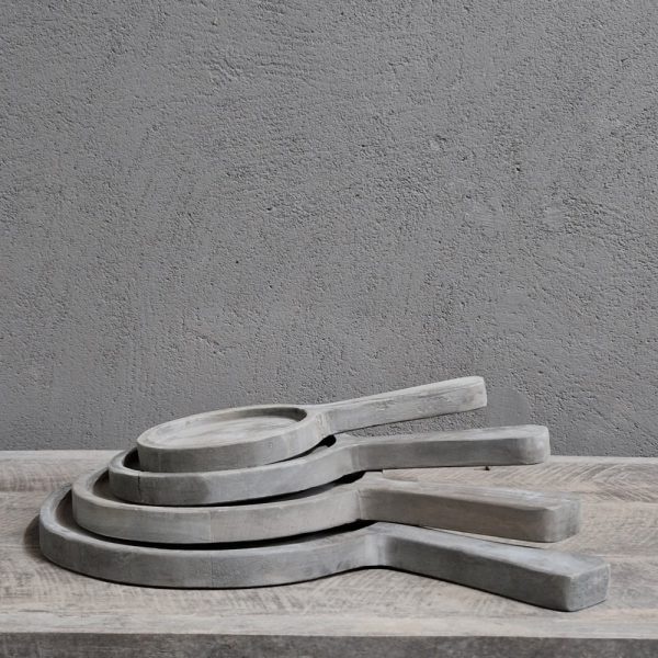 Luksa Home Collection Set van 4 Amuse Plankjes | Teakhout | Antique Grey