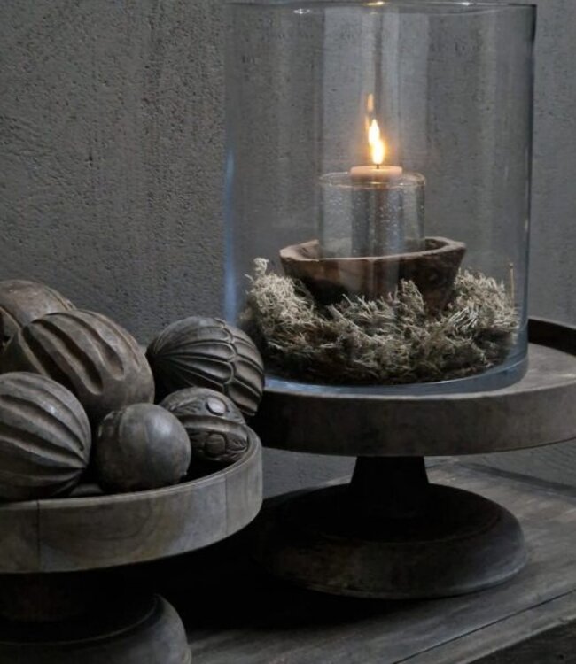 Luksa Home Collection Ronde Fruitschaal Op Voet | H18 x B35 cm