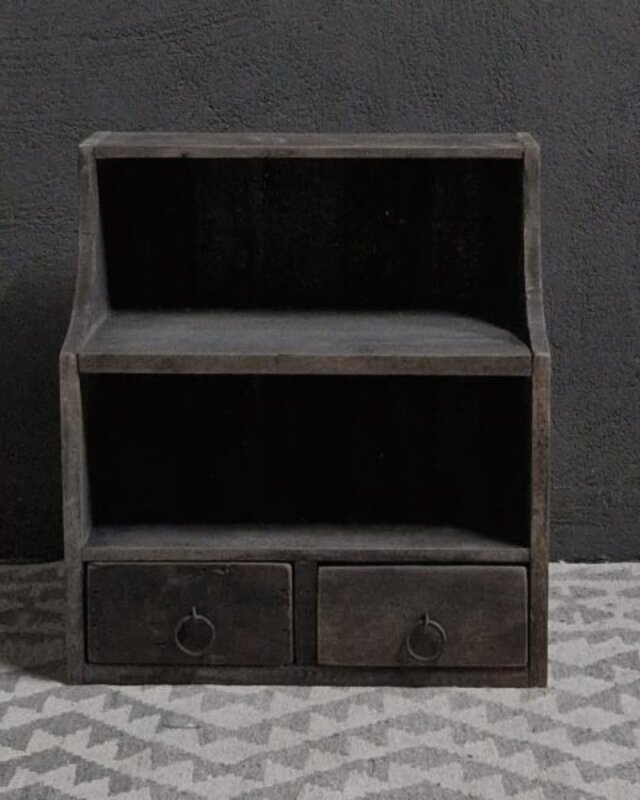 Luksa Home Collection Gruttersbak | Antique Grey | H50xB45xD30 cm