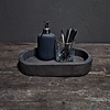 Houten Ovale Bakje | Vintage Grey