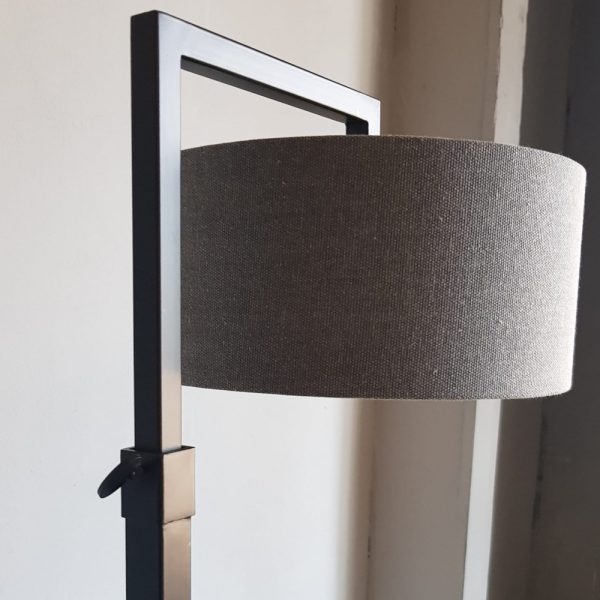 Luksa Home Collection Tafellamp Nienke | Hardstenen Voet | Mat Zwart