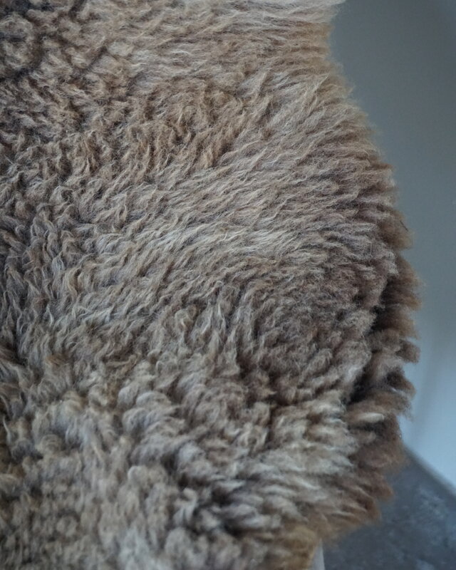 Rene Houtman Schapenvacht | Bruin | H95 x B75 cm