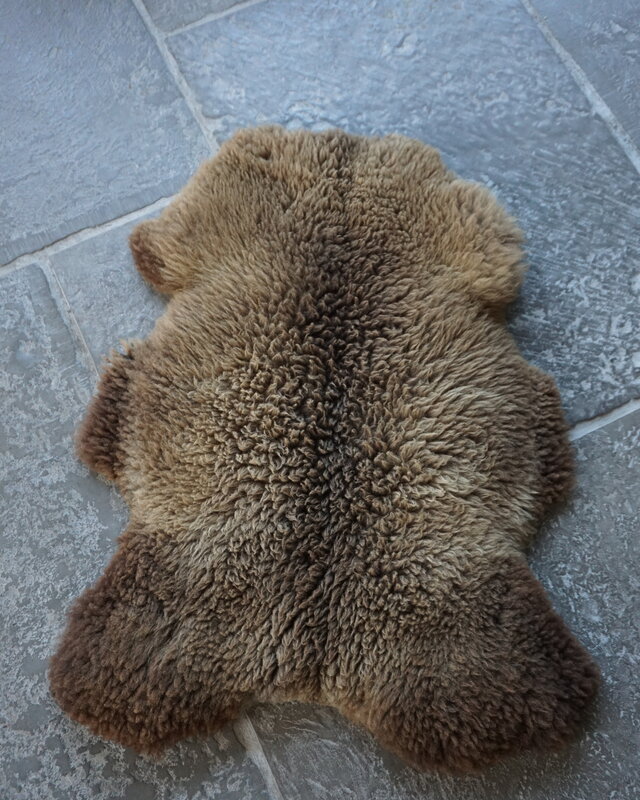 Rene Houtman Schapenvacht | Bruin | H95 x B75 cm