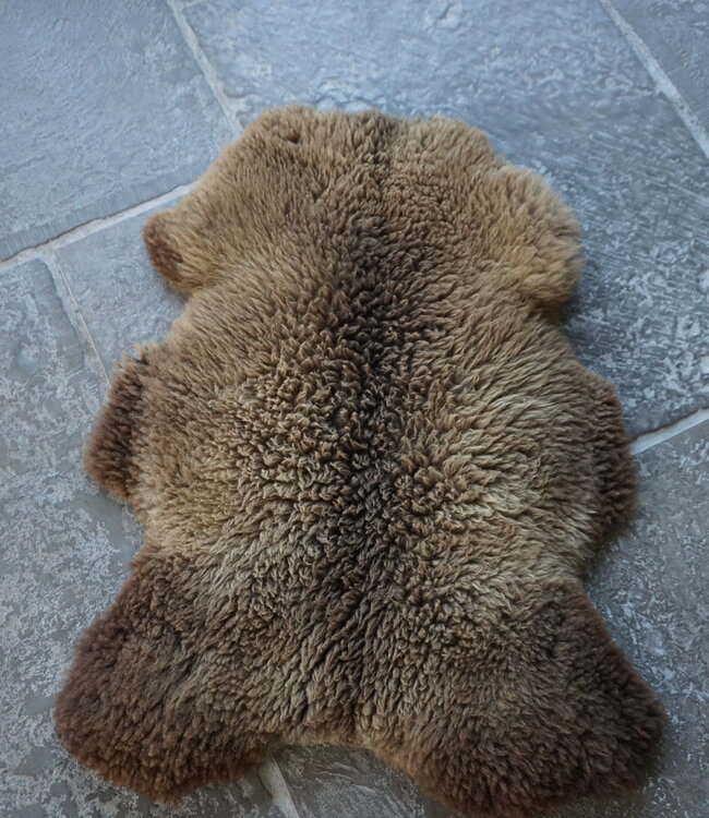 Rene Houtman Schapenvacht | Bruin | H95 x B75 cm