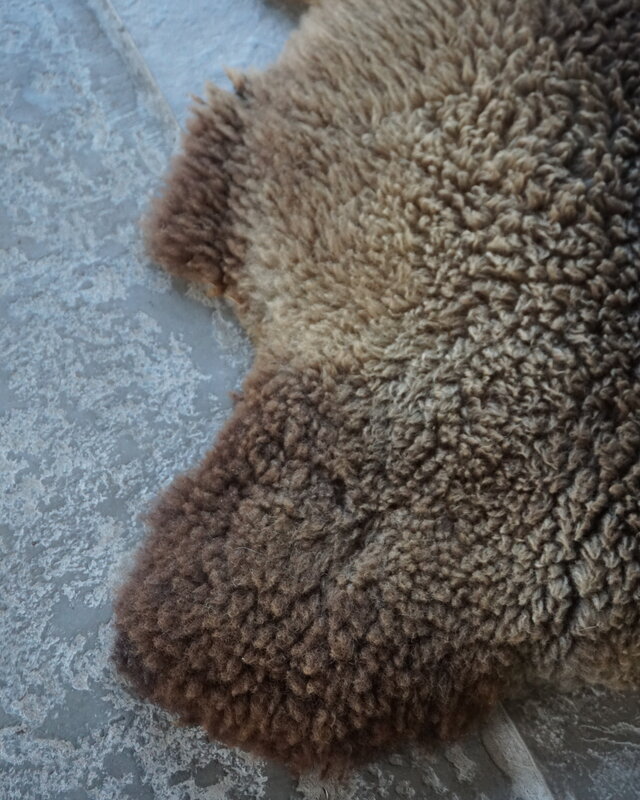 Rene Houtman Schapenvacht | Bruin | H95 x B75 cm
