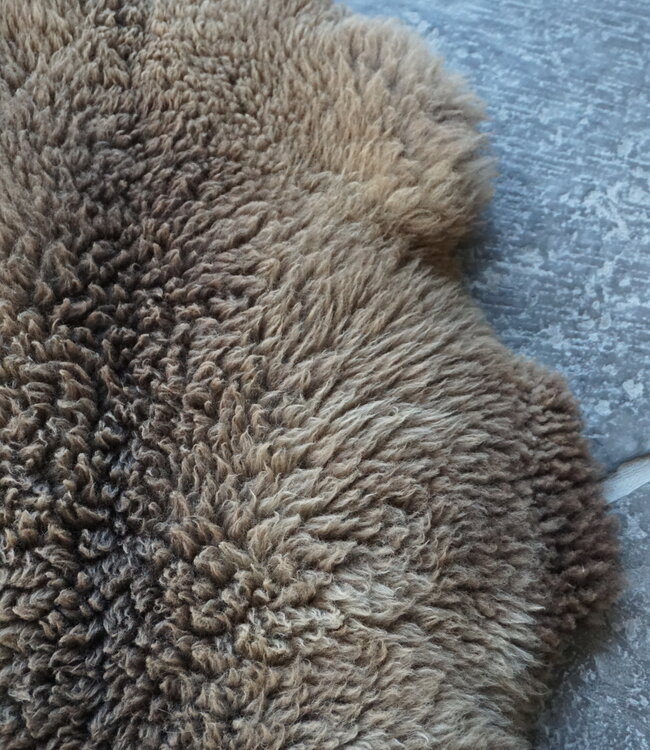 Rene Houtman Schapenvacht | Bruin | H95 x B75 cm