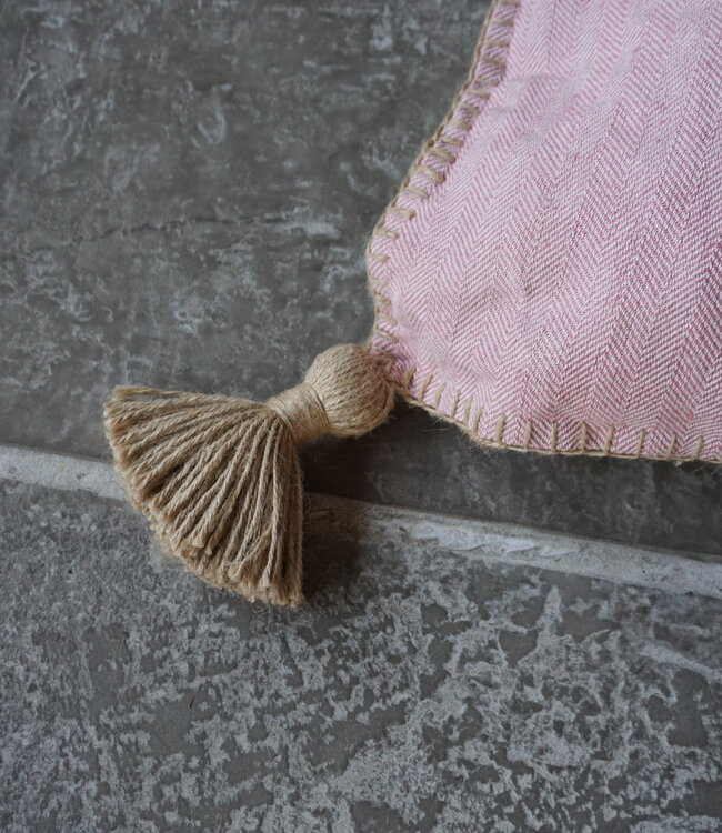 Rene Houtman Sierkussen | Kwasten | H70 x B70 cm