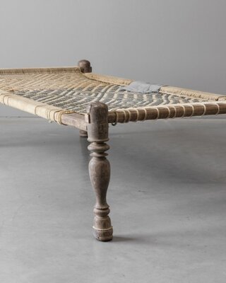 Be-Uniq Uniek Oud Daybed | Pakistan | H45xB160xD85 cm