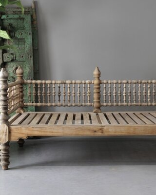 Be-Uniq Authentiek Daybed | India | H107xB210xD107 cm