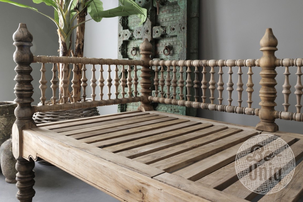 Be-Uniq Authentiek Daybed | India | H107xB210xD107 cm