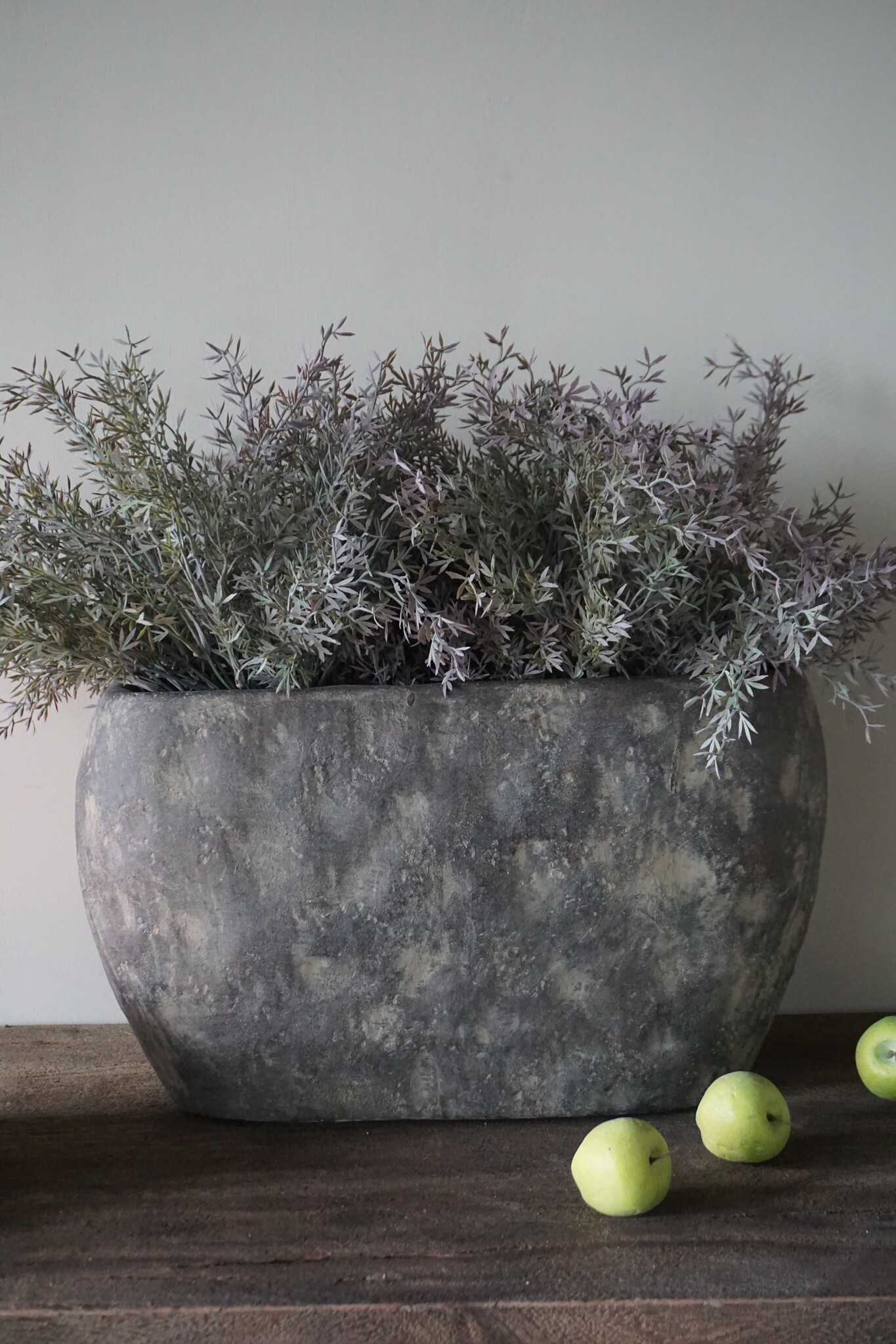 Rene Houtman Bloempot Ovaal Large Bruin | H25 x B44 x D18 Cm