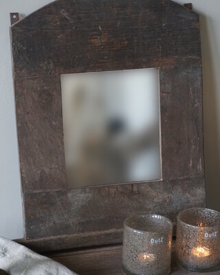 Aura Peeperkorn Spiegel Old Farm Oud Hout | H54 x B40 cm