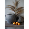 Rustieke Terracotta Pot Grijs | D30 x H32 cm