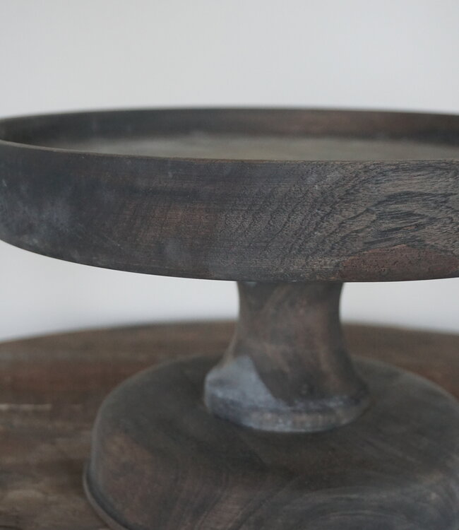 Aura Peeperkorn Plateau Brix Medium Verweerd Hout | D34 x H20,5 cm