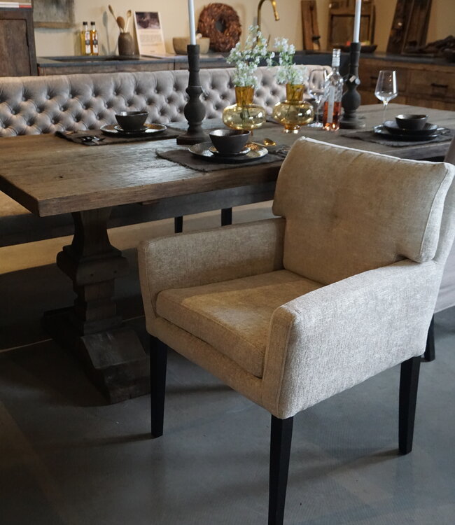 Rene Houtman Eetkamerstoel Sem | Verschillende Stofkeuzes |