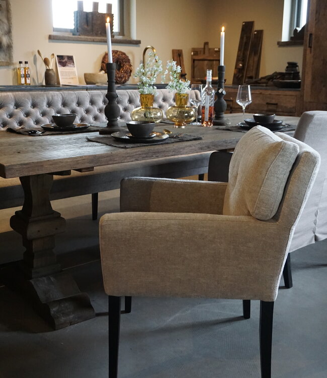 Rene Houtman Eetkamerstoel Sem | Verschillende Stofkeuzes |