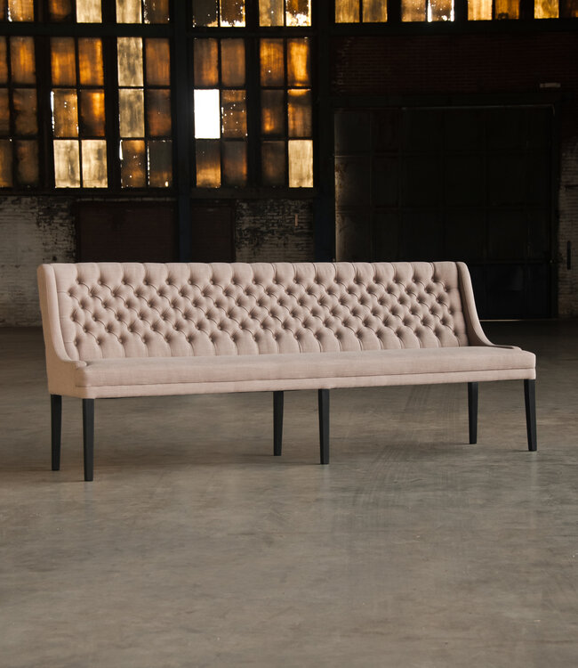 Rene Houtman Eetkamerbank Jolijn Capiton | Verschillende Stofkeuzes |