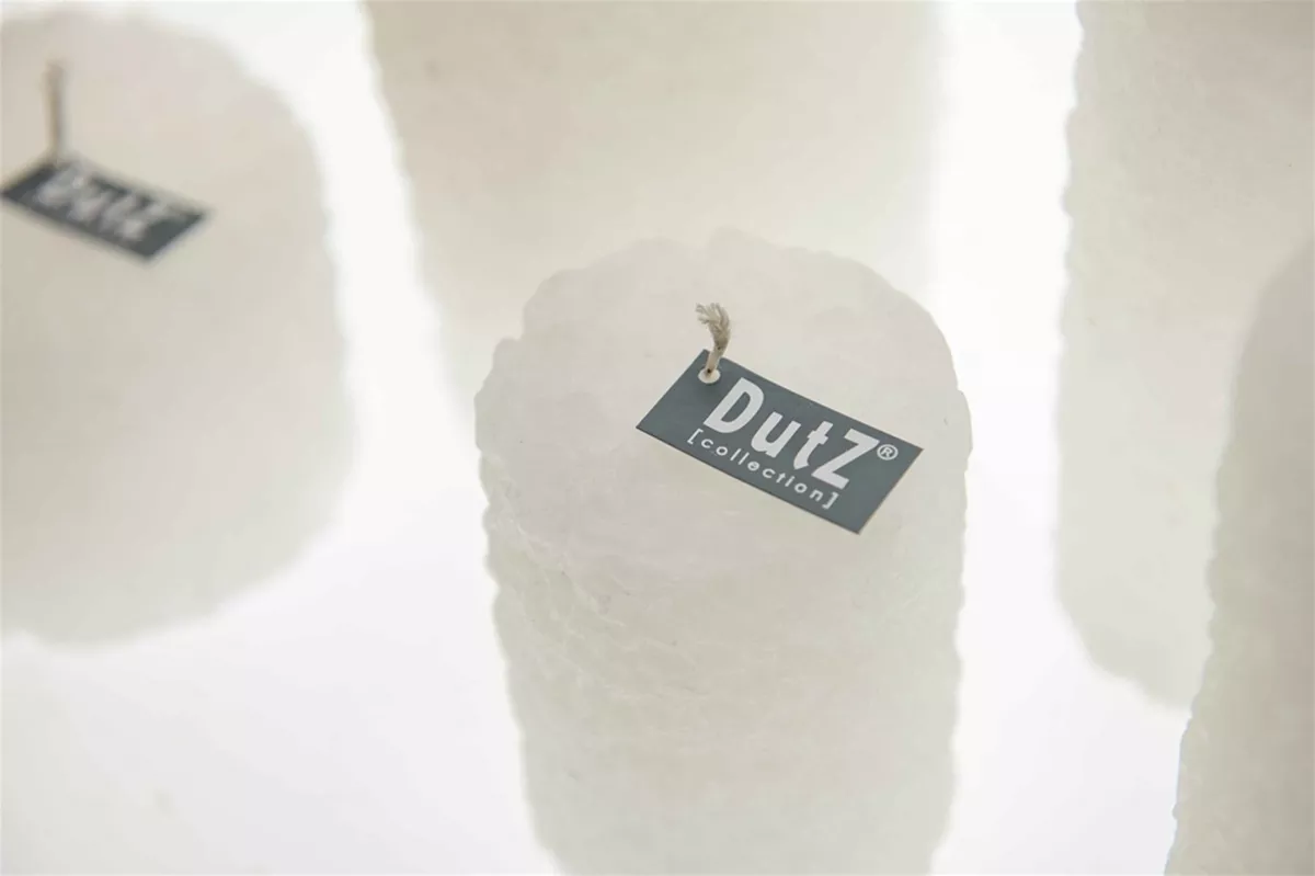 DutZ Kaars | Ice White | H10 x D7 cm