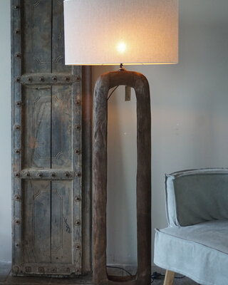 Light&Living Lampenkap Breska Ovaal Parel Wit | Verschillende Maten
