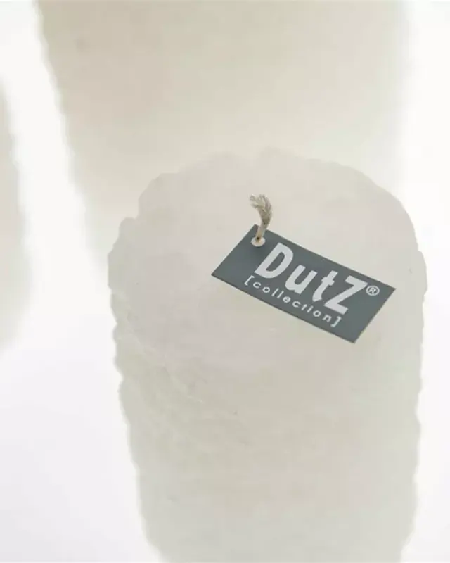 DutZ Kaars | Ice White | H20 x D7 cm