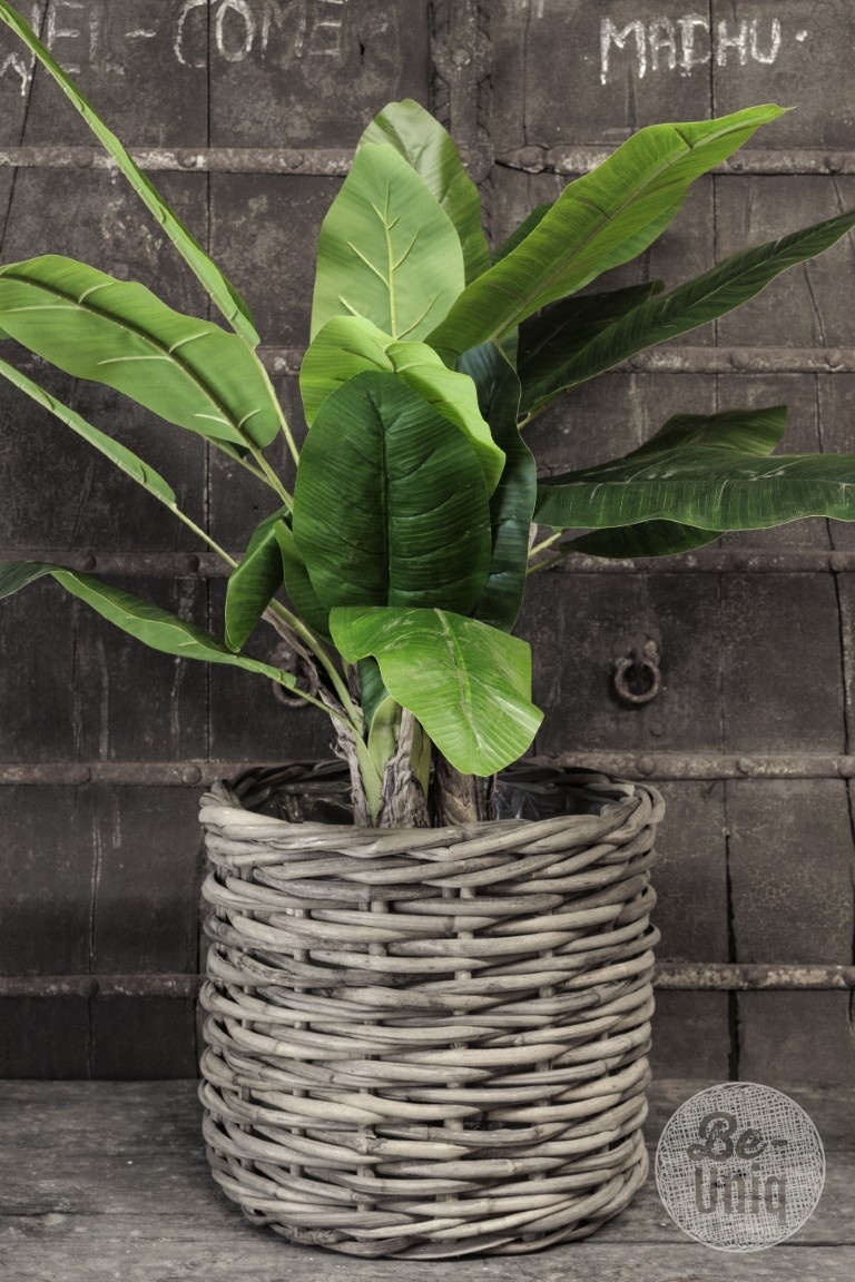 Be-Uniq Set Van 3 manden Sera H40, H35, H30 | Rattan Grey