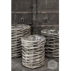 Set Van 3 manden Sera H40, H35, H30 | Rattan Grey