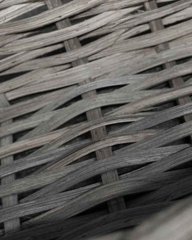 Be-Uniq Kastmand Nola H18xB32xD45 Cm | Rattan Grey