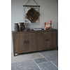 Sidetable/Dressoir Grey | L180xD46xH90 cm 4-deurs