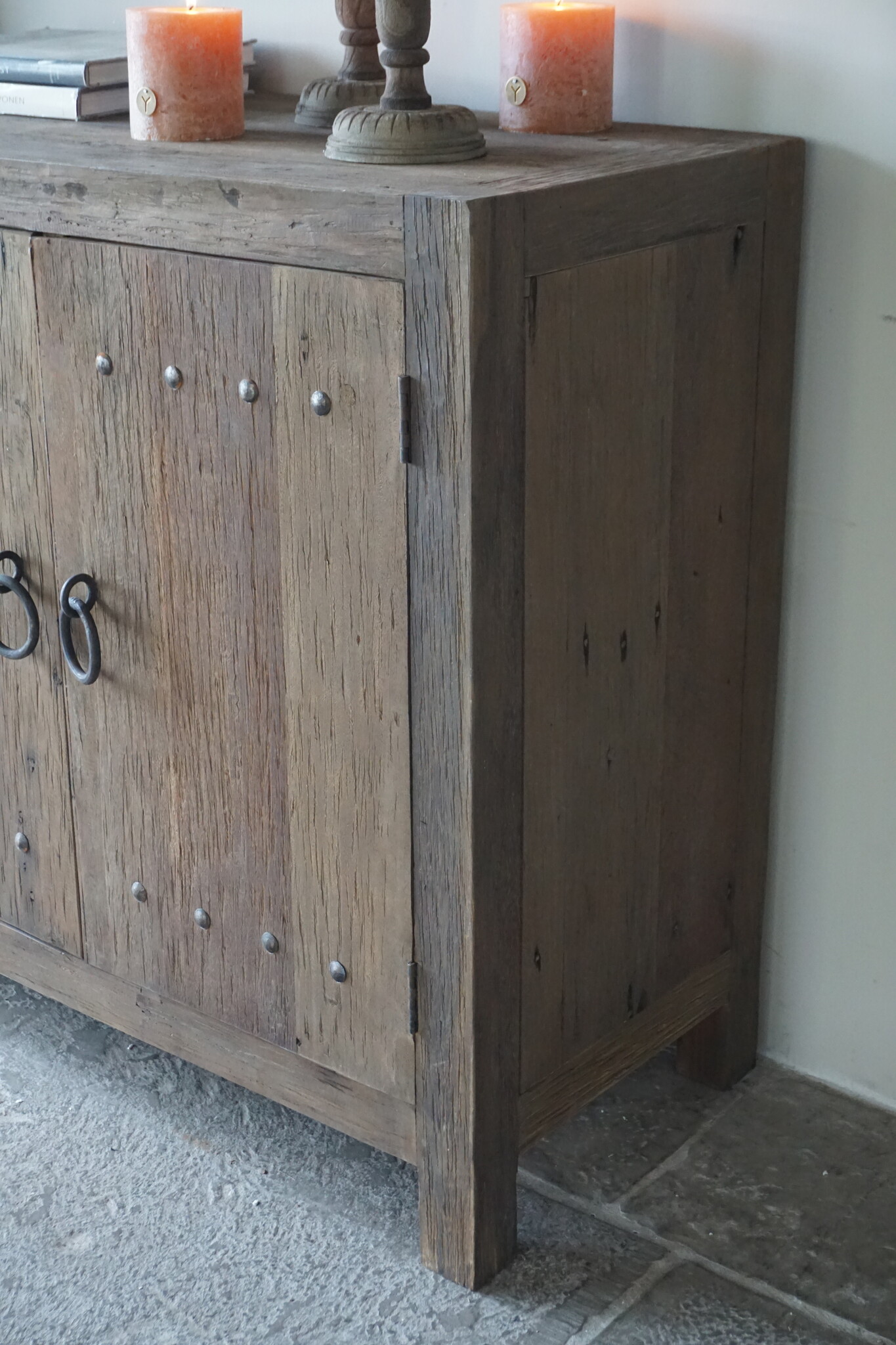 Rene Houtman Sidetable/Dressoir Grey | L180xD46xH90 cm 4-deurs